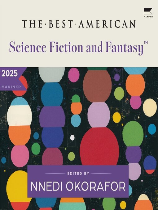 Cover image for The Best American Science Fiction and Fantasy 2025